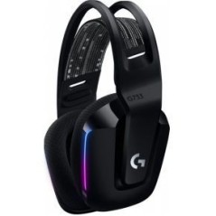 Logitech G G733 LIGHTSPEED Wireless RGB Gaming Headset – Immersive Wireless Audio & Stylish Black Design